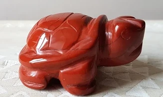 Red Jasper Turtle gemstone