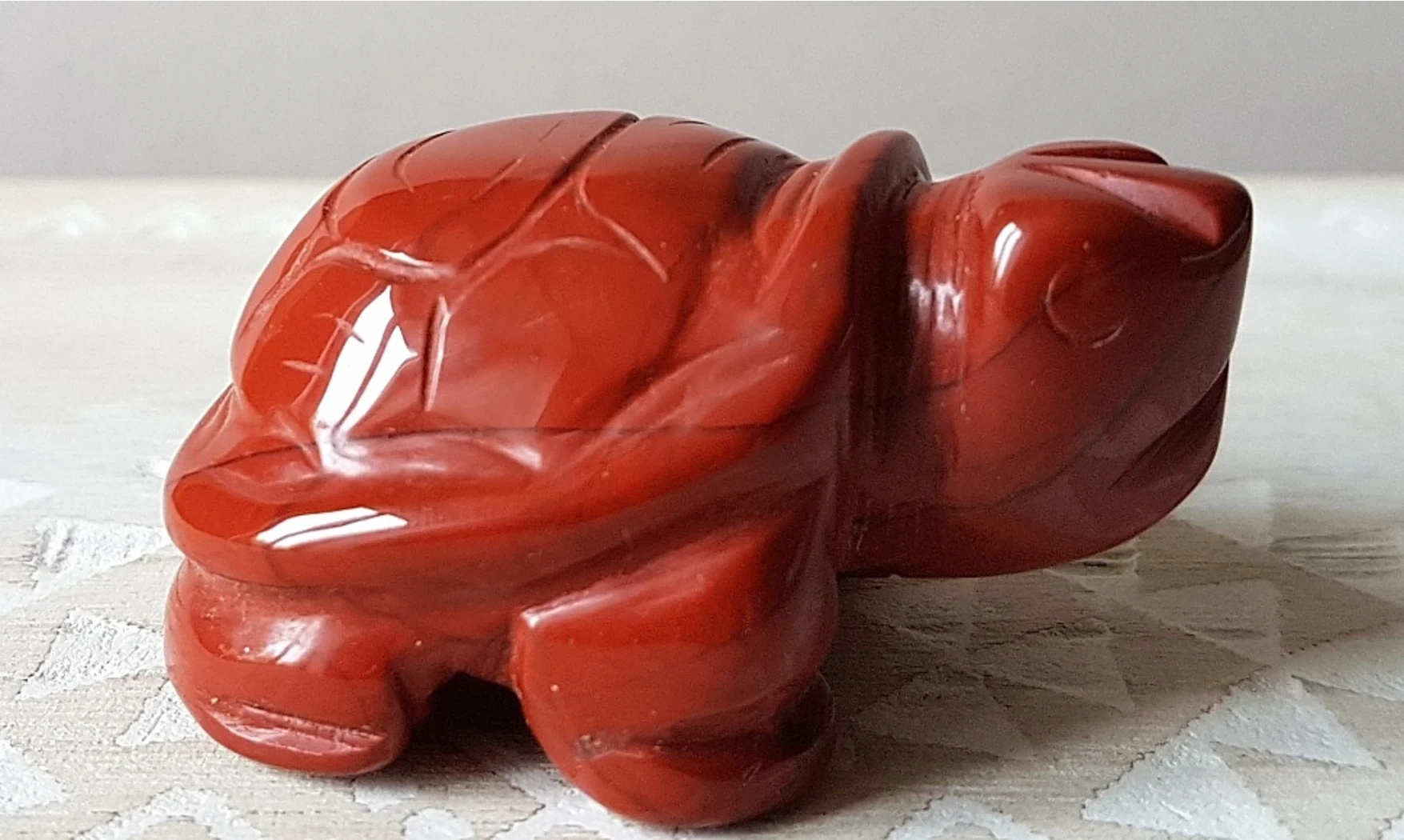 Red Jasper Turtle gemstone