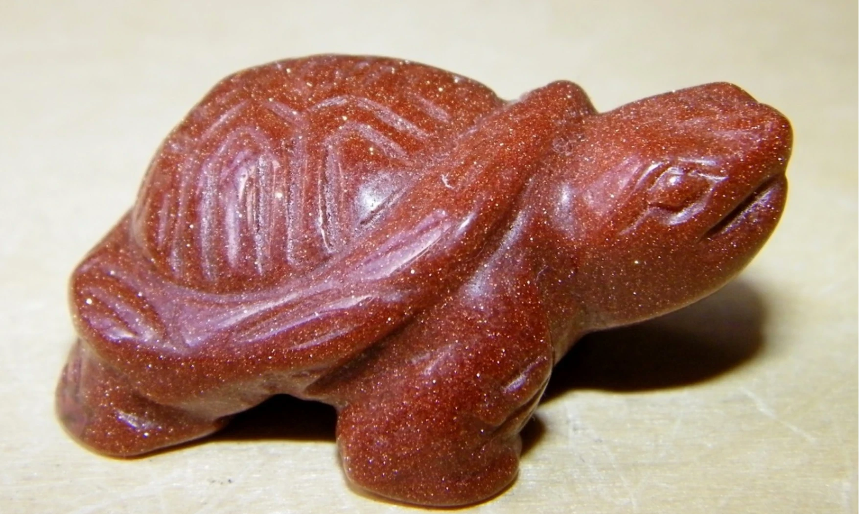 Goldstone Turtle stone