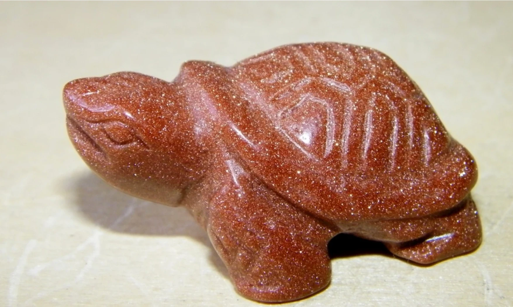 Goldstone Turtle stone
