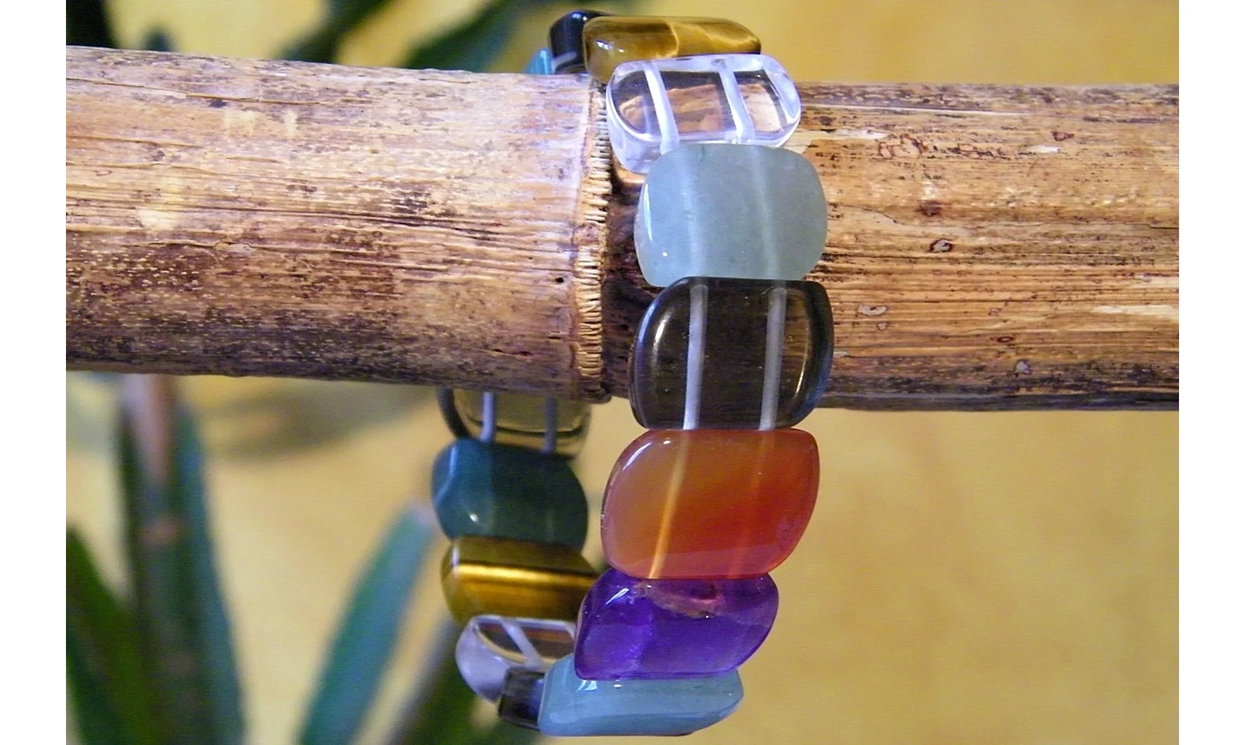 Multi-Pierres pierres Plaques bracelet