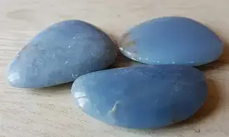 Anhydrite (Angelite) Palm Stone