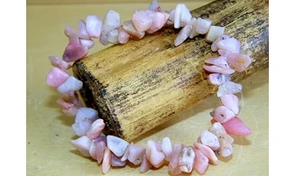 Pink Opal Chips Bracelet